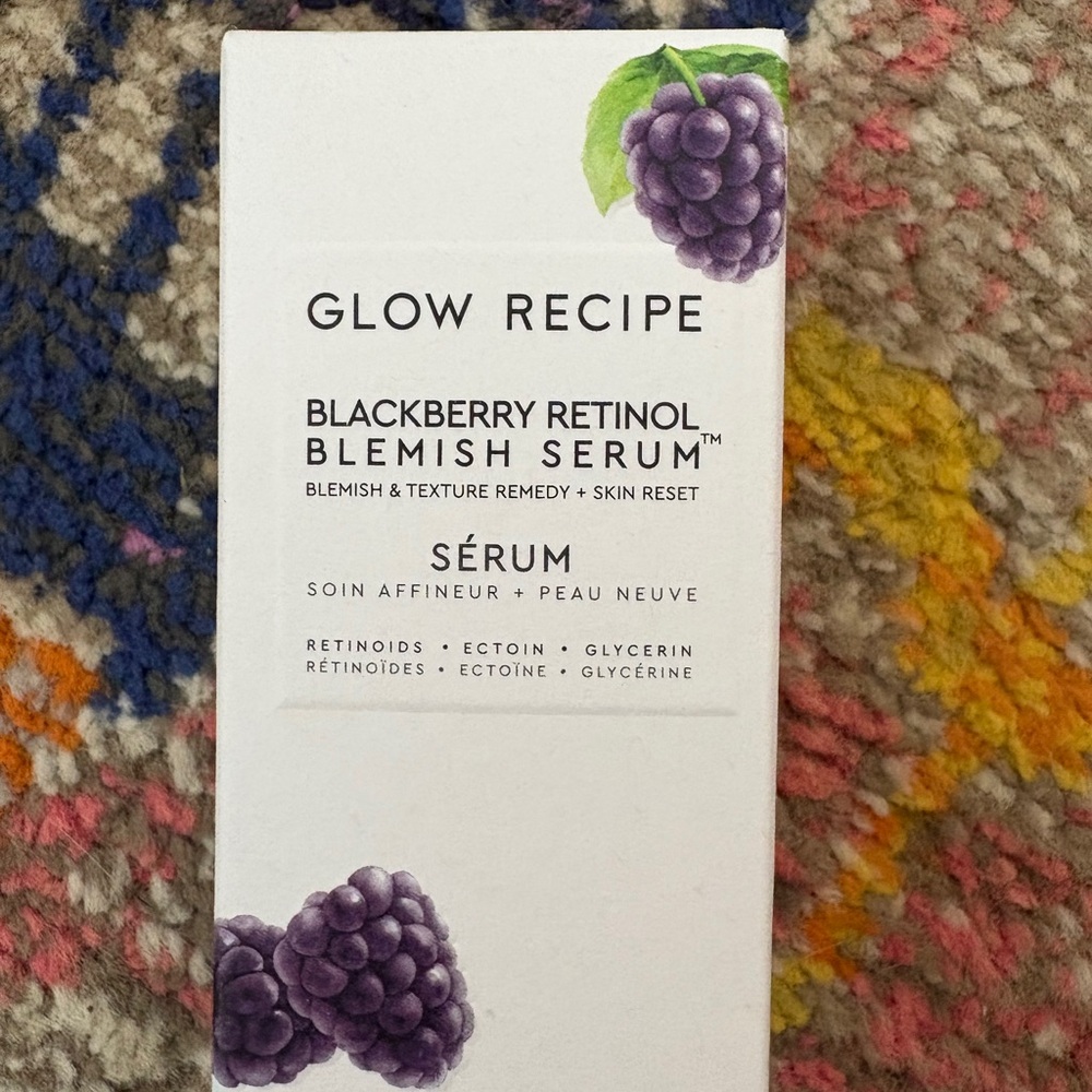 Glow Recipe Blackberry Retinol Serum with Purple Accents
